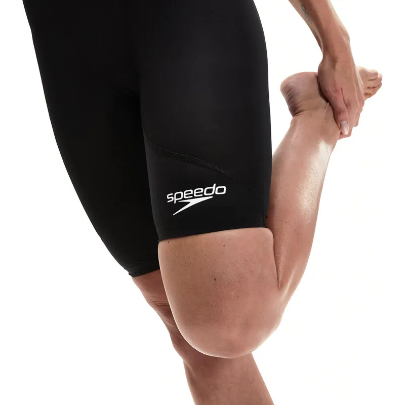 Speedo Women's Fastskin LZR Ignite Openback Kneeskin Black-5